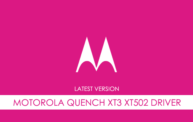 Motorola Quench XT3 XT502 USB Driver